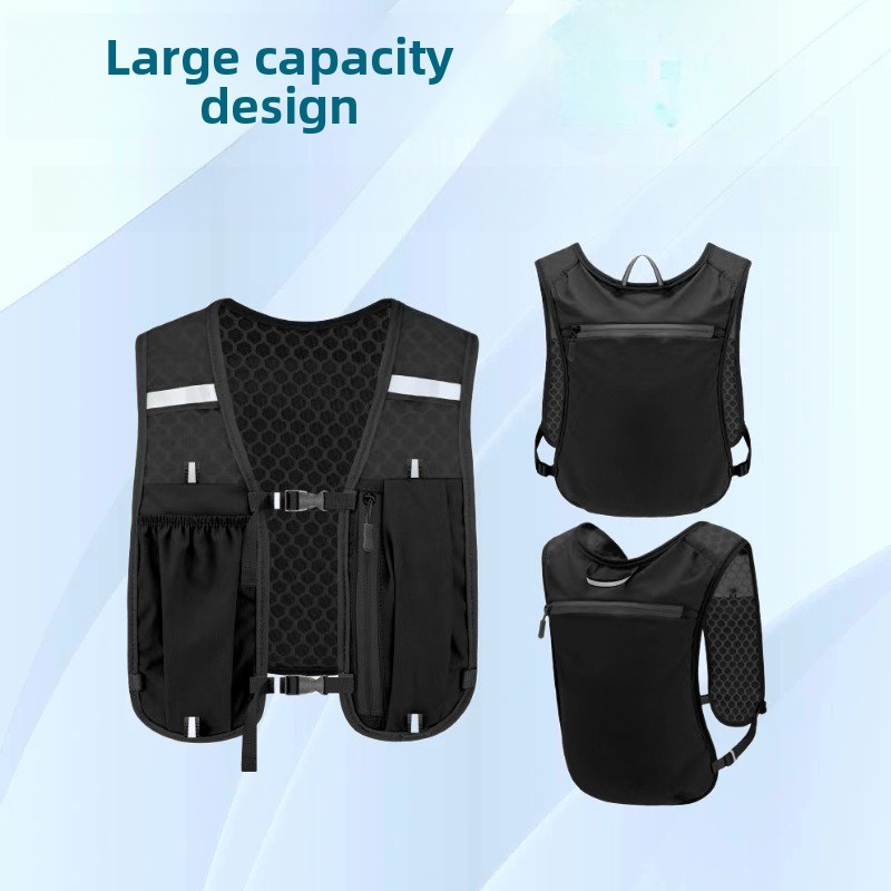 Running Gear Storage - Gilet Leggero da Corsa per Ciclismo