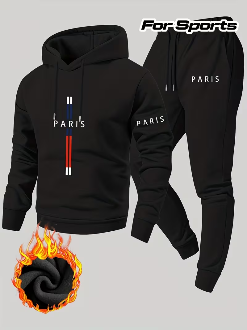 Running Gear For Winter - Completo Casual Urbano da Uomo in