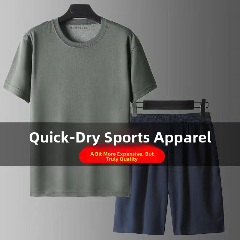 Running Gear Youth - Nuovo Set Estivo da Allenamento: T-shirt