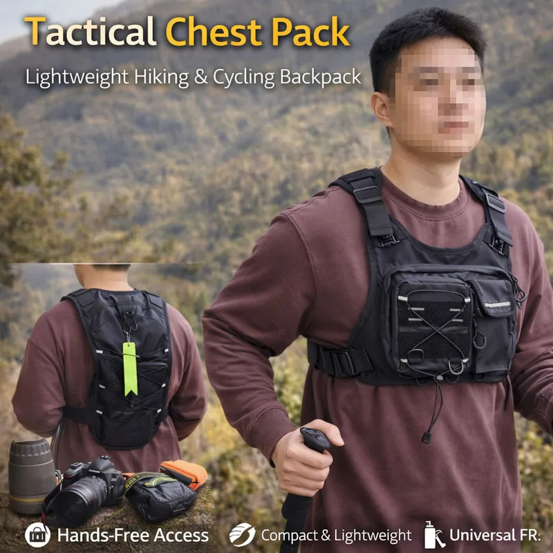 Running Gear Storage - Nuovo Gilet Tattico 2026 con Sacca