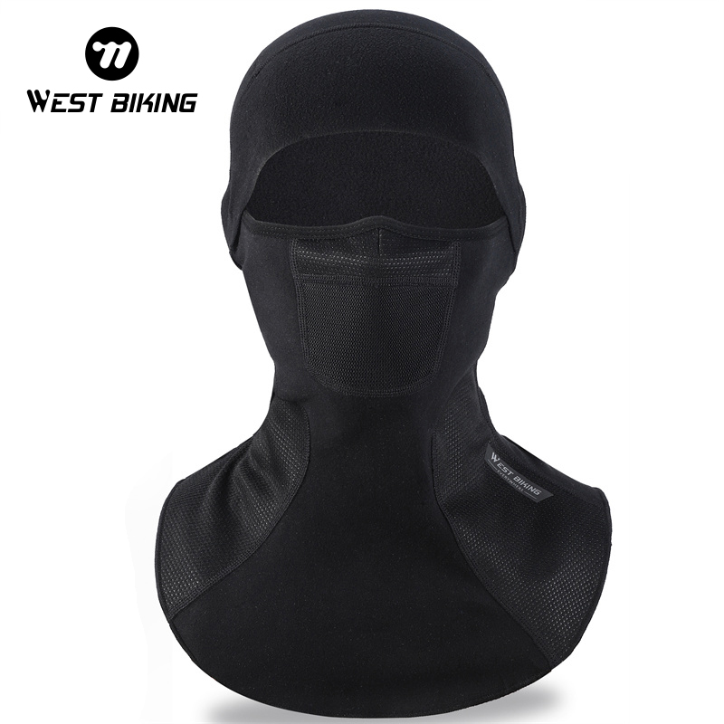 Running Gear For Winter - WEST BIKING Winter Cycling Fleece Balaclava