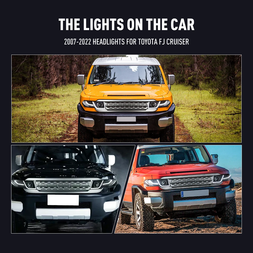 Running Headlamp Led - 2 pezzi Car Styling Lampada frontale