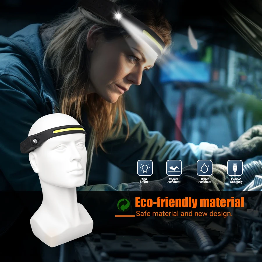 Faro ricaricabile Sensore di m - Running Headlamp Led recensione e prezzo