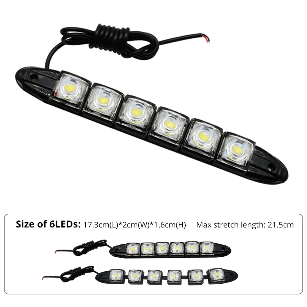 2PCS LED impermeabile DRL Ligh - Running Headlamp Led recensione e prezzo
