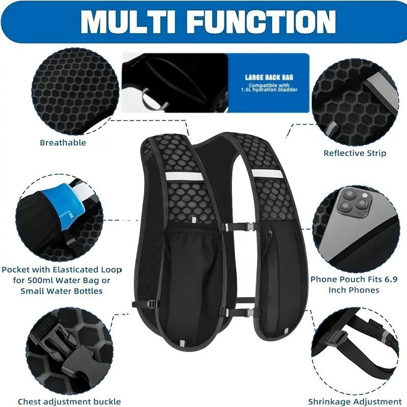 Nuovo Gilet Riflettente Legger - Running Gear Storage recensione e prezzo